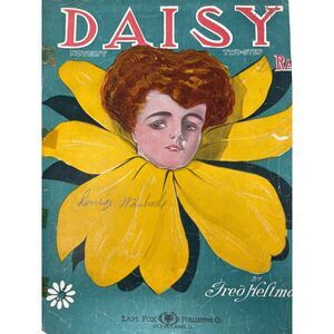 1909‎ Daisy Rag Novelty Two-Step Sheet Music Fred Heltman